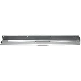 Unidrain Linie afløbsarmatur - bejdset rf stål 1003 900mm hjørne til højre