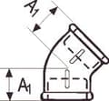 Pikkukuva 1 / 2: Kulma 45gr S. 2 - Hiha-hiha