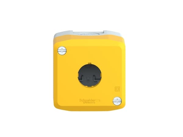 Schneider Electric XALK01, Knapplatta, Ljusgrå, Gul, Polykarbonat, IP66, IP67, IP69, IP69K, IK03, Klass II