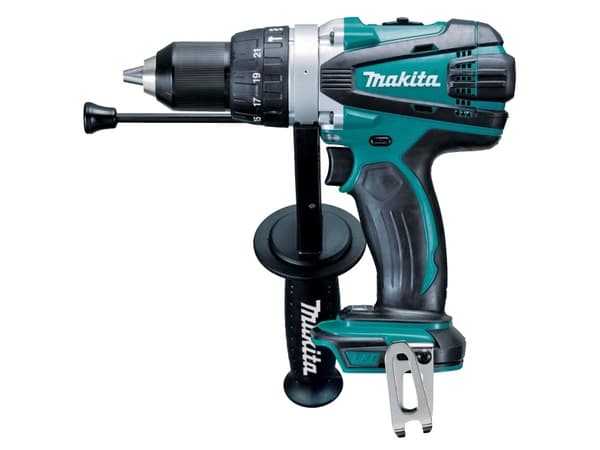 Makita DHP458Z - Hammerbor/driver - trådløs - 2 hastigheter - nøkkelfri borhylse - 91 N·m - uten batteri - 18 V