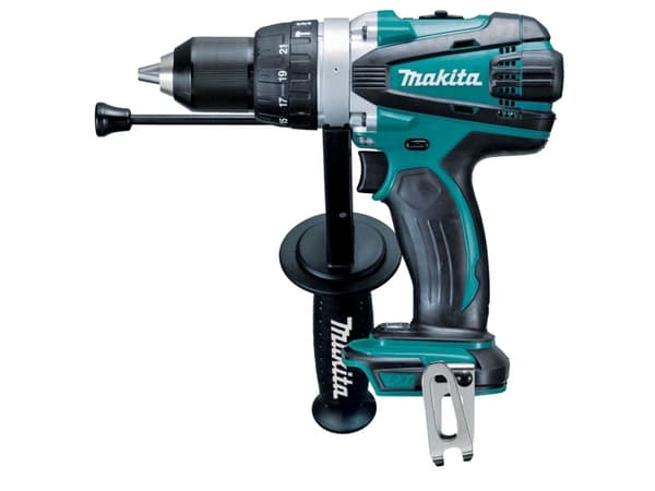 Makita DHP458Z - Hammerbor/driver - trådløs - 2 hastigheter - nøkkelfri borhylse - 91 N·m - uten batteri - 18 V