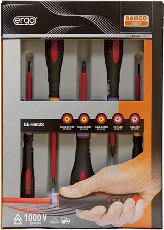 Bahco BE-9882S, 365 mm, 175 mm, 38 mm, 450 g, Black,Red, Grå