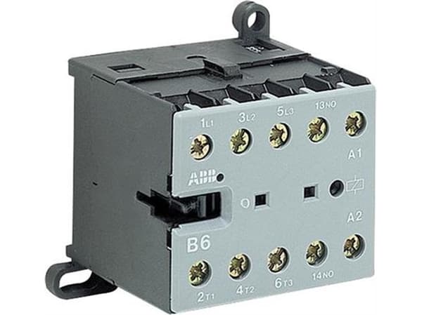 ABB Minikontaktori 4kW, 400V AC, 9A AC33-napainen, 1NC, ohjausjännite 230V AC 40-450Hz