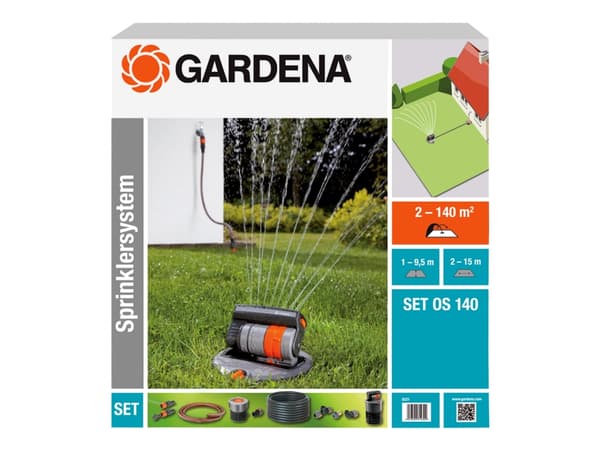 GARDENA POP-UP SUORAKULMAINEN LEVITIN 140