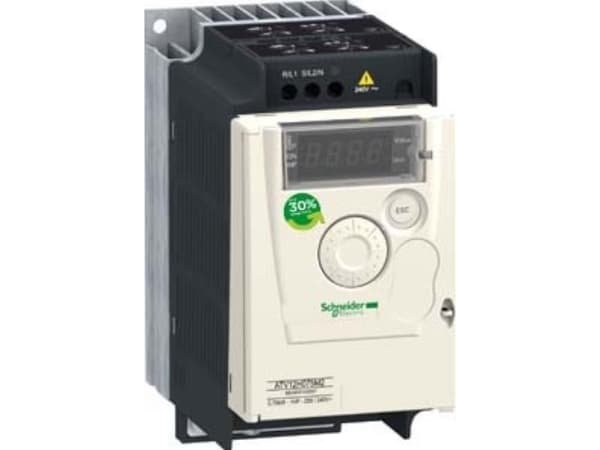 Schneider Electric ATV12H075M2, Musta, Valkoinen, 200-240 V, 50-60 Hz, 72 mm, 131,2 mm, 143 mm