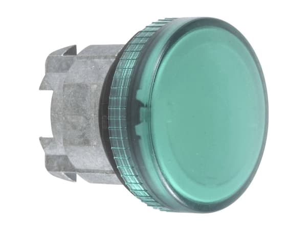 Schneider Electric ZB4, Nappi, Vihreä, BA 9s, IP66, IK06, Luokka I