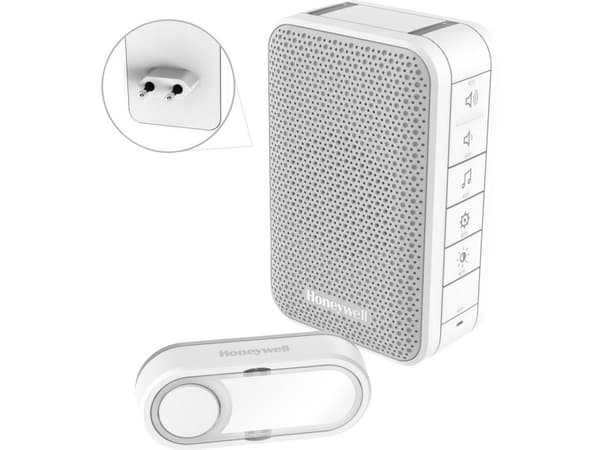 Honeywell Home DC313SP2 Trådlös dörrklocka komplett uppsättning