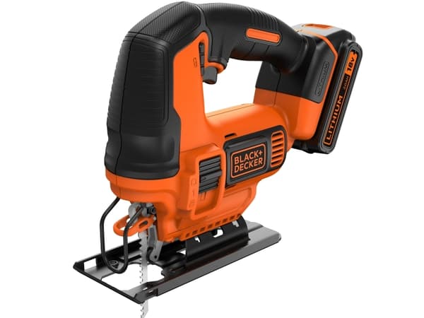 Black & Decker BDCJS18, Toppgrep, Sort, Oransje, 45°, 5,5 cm, 1,9 cm, 2 cm