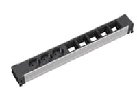 Bachmann 909.006, Svart, Silver, 3 AC-utgångar