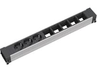 Bachmann 909.006, Svart, Silver, 3 AC-utgångar