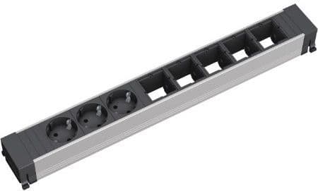 Bachmann 909.006, Svart, Silver, 3 AC-utgångar