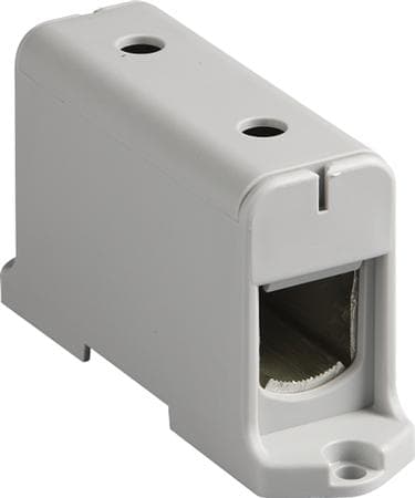 ENSTO Genomgångsklämma 35-240mm² skruvterminal GREY SINGLE