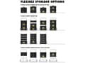 Miniatyrbild 3 av 5: Dewalt Transport trolley for TOUGH SYSTEM boxes (1-70-324)