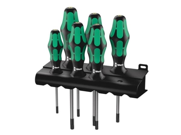 Wera 367/6 TORX BO, 760 g, Sort, Grønn