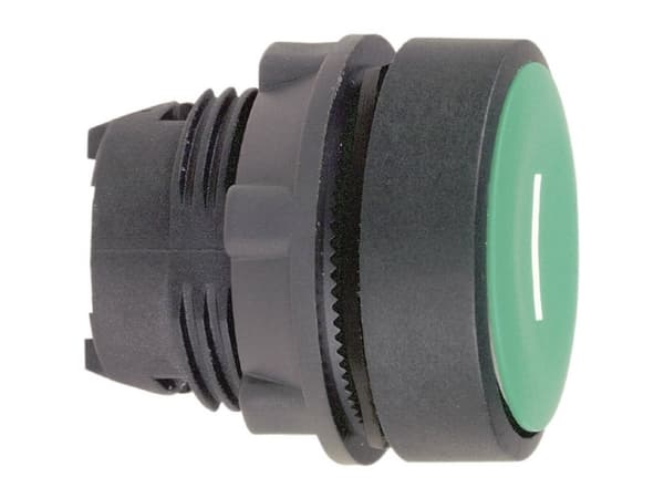 Schneider Electric ZB5AA334, Tryckknappsbrytare, Kabel, Plast, Grön, IP66, IP67, Frankrike