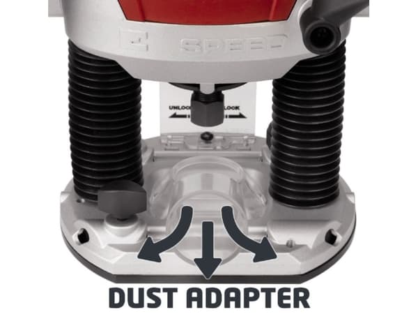 Einhell RT-RO 55, Grå, Rød, 30000 RPM, 6, 8 (5/16"), 11000 RPM, 5,5 cm, AC