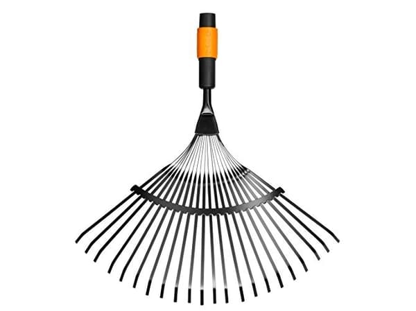 Fiskars 1000644, Løvrake, Stål, Sort, Oransje, 470 mm, 445 g