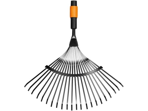 Fiskars 1000644, Løvrake, Stål, Sort, Oransje, 470 mm, 445 g