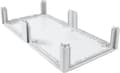 Miniatyrbild 1 av 3: ENSTO Cubo P väggskåp polykarbonatbas 400 x 600 x 102 mm 6 flänsöppningar