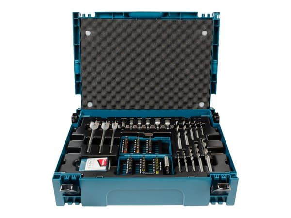 Makita Makpac - Spissett for skrutrekker og bor - 66 deler - lengde: 50 mm, 25 mm