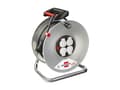 Miniatyrbild 4 av 5: brennenstuhl Garant S 4 Export cable reel 50m H05VV-F 3G1,5 - Förlängningsvinda - utgångskontakter: 4 - 50 m sladd - svart