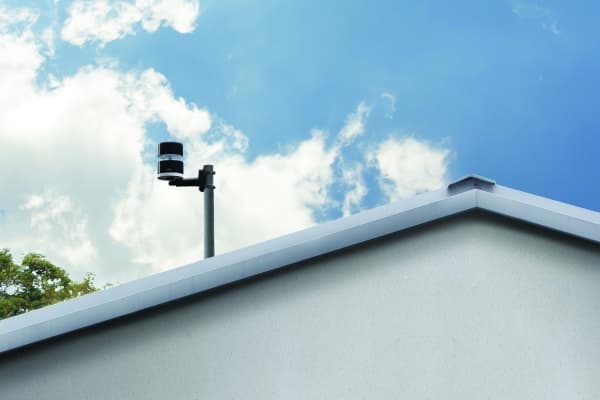 Netatmo Wind Gauge, Tuulen nopeus, Langaton, Wi-Fi, 0 - 45 m/s, 100 m, Musta, Läpinäkyvä