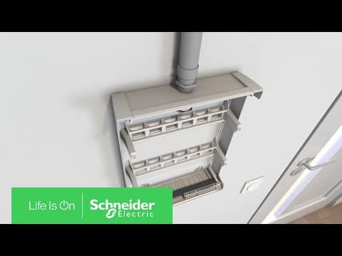 SCHNEIDER ELECTRIC Ryhmäkansi seinäkiinnitys 3x12 moduulia PE-kiinnikkeellä 1x16+4x10+3x6 mm²KxSxK: 478x268x101,5 mmIP 40, valkoinen RAL 9003