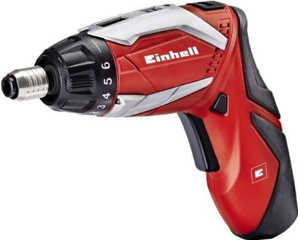 Einhell TE-SD 3,6 Li Kit, Röd, 200 RPM, 3,5 nm, Batteri, 3,6 V, Litium-Ion (Li-Ion)