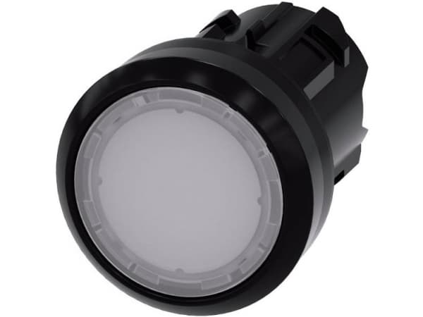 Siemens 3SU10010AB600AA0, Plast, IP66, IP67, IP69, IP69K, Svart, Vit, 2,2 cm, 29,5 mm, 29,5 mm