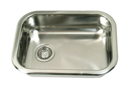 Juvel Barents vask 48 X 34 cm med strainer, børstet