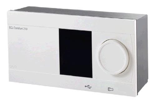 Danfoss ECL 210 regl. - Regulator 230V a.c ekskl. bundpart