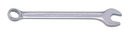 Bahco U-ringnyckel i metriska dimensioner, 15 mm, Krom, Kromlegerat stål, Krom, Matt, 15°