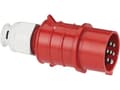 Pikkukuva 1 / 3: BALS CEE Stikprop H6 400V AC 16A 7 polet, rød multigrip kabelaflastning, skrueterminal, IP44 polyamidi