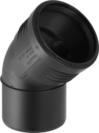 Geberit Silent PP böj 45 grader Ø 75 mm