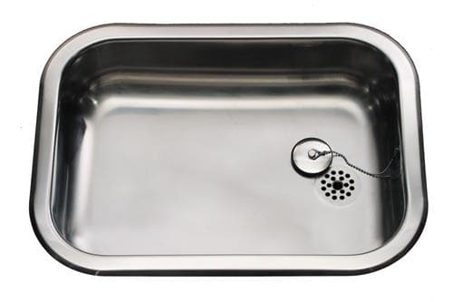 Juvel Barents vask BA480 48x34 cm til nedfældning, med strainer