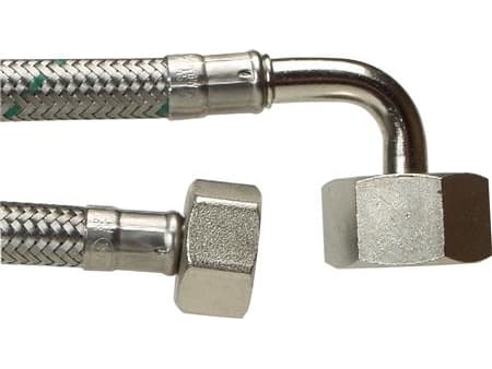 NEOPERL Neoflex®SPX-letku 3/4" kulma x 1/2" sisäpuolella 2000 mm kylmä/kuuma käyttövesi