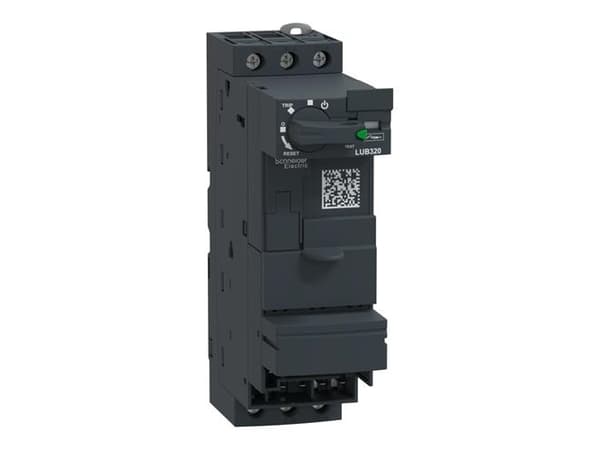 SCHNEIDER ELECTRIC TeSys motorstartmodul U, basmodul 32A 3polet + 1NO + 1NC -Adskiller og kontaktor. Uden klemmer