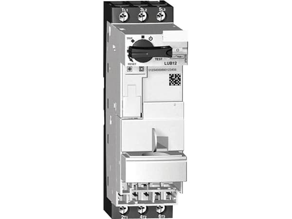 SCHNEIDER ELECTRIC TeSys motorstartmodul U, basmodul 32A 3polet + 1NO + 1NC -Adskiller og kontaktor. Uden klemmer