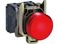 Miniatyrbild 2 av 5: Schneider Electric XB4BVB4, Röd, IP66, CSA, 24 V, 2,2 cm