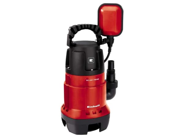 Einhell GC-DP 7835, Sort, Rød, Plast, 10 m, 15700 l/t, 7 m, 8 m Sort, Rød