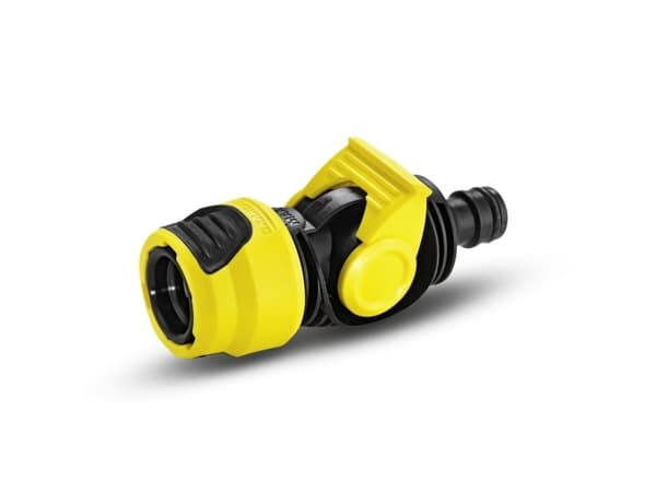 Kärcher 2.645-198.0, Avslåingsventil, Sprinklersystem, Plast, Sort, Gult, Hankjønn/hunkjønn, 35 mm