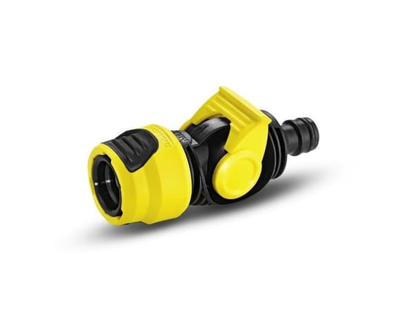 Kärcher 2.645-198.0, Avslåingsventil, Sprinklersystem, Plast, Sort, Gult, Hankjønn/hunkjønn, 35 mm