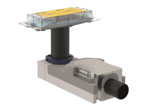 Geberit Cleanline inbyggnadsdel - Geberit Cleanline inbyggnadsdel golvhöjd från 90 mm: L30cm