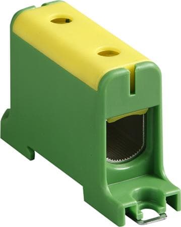 ENSTO Gennemgangsklemme PE 16-95mm² skrueterminal GUL/GRØN ENKEL