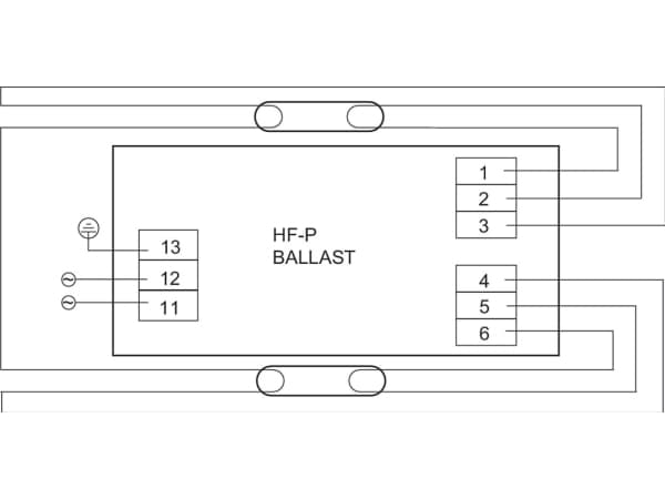 PHILIPS Elektroninen liitäntälaite 2x49W, 220-240V, HF-P TL5