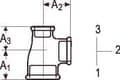 Miniatyrbild 1 av 2: Tee G.1.1/2- 1 -1.1/4 -