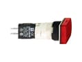 Miniatyrbild 4 av 5: SCHNEIDER ELECTRIC Ø16 mm komplet. Rød kvadratisk signal lampe. 12-24 V AC DC