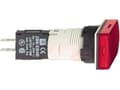 Miniatyrbild 1 av 5: SCHNEIDER ELECTRIC Ø16 mm komplet. Rød kvadratisk signal lampe. 12-24 V AC DC
