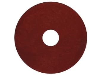 Einhell 4500071, Hiomalaikka, Puu, Punainen, Pyöreä, 12,5 cm, 8 mm