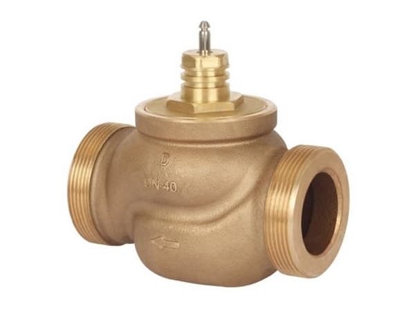 DANFOSS VRB2-15, 2 vejs, rødgods. PN 16 med udvendigt gevind, til motortyper AMV(E) 435.
